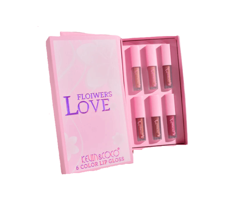 Gloss Labial Kevin & Coco 6 Cores