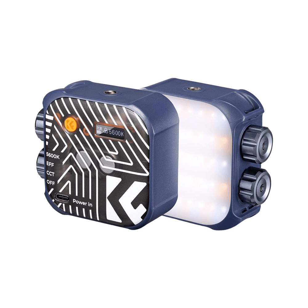 Iluminação K&f Concept Luz LED De Video L01-40 Bi-color KF34.035V2 Azul