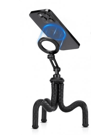 Tripé Magnético Flexível K&f Concept para Celular Ms36 Kf09.164 Preto