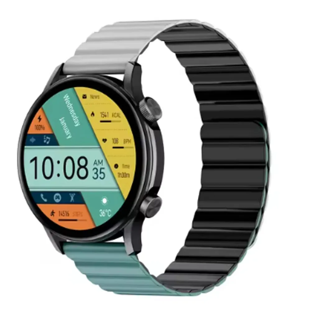 Relógio Kieslect Kr Pro Ltd Metal Cinza Amoled HD 1.43 Polegadas Cinza