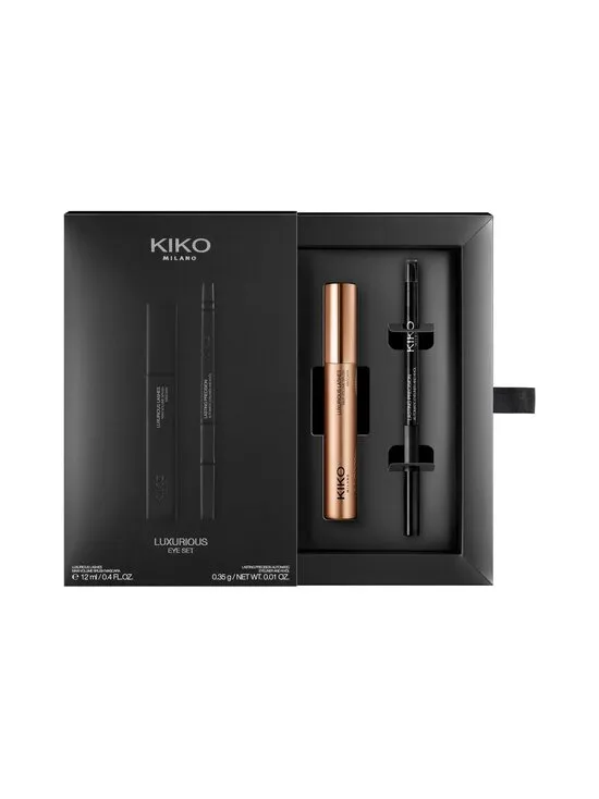 Kiko Milano Kit Luxurious Mascara 12ML+DELINEADOR 0.35G
