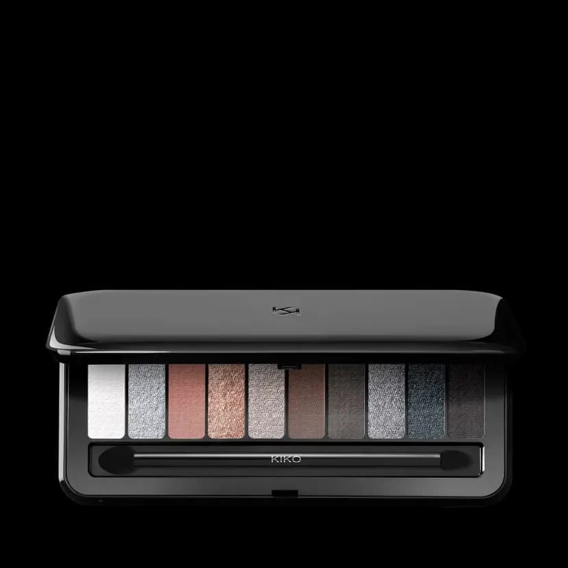 Paleta de Sombras Kiko Milano Soft Nude 03 10 Cores