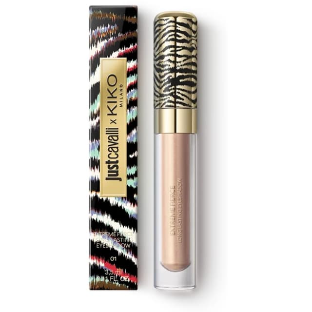Sombra Líquida Kiko Milano Justcavalli 01 Golden Roar
