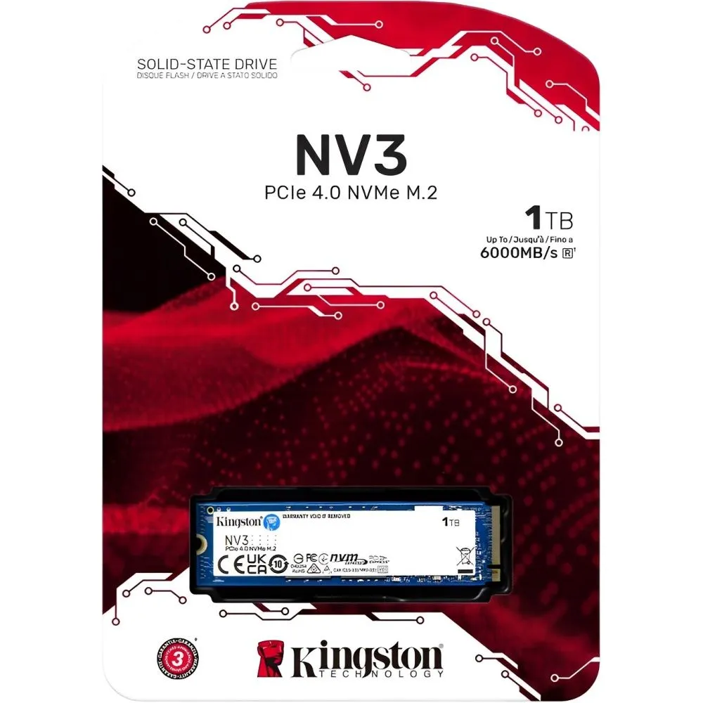 SSD Kingston Nv3 SNV3S/1000G 1TB