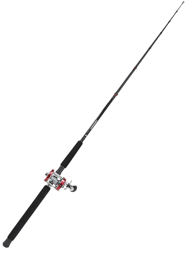 Kit Carretilha e Vara Abu Garcia Amassadeur AMBC7000C802MH
