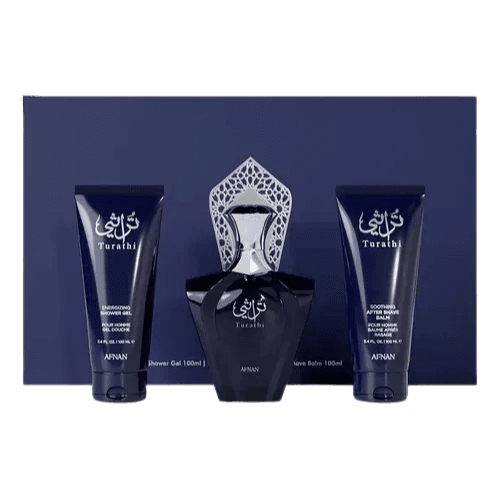 Kit Afnan Turathi 90ml EDP+Shower 100ml+SHAVE Balm 100ml