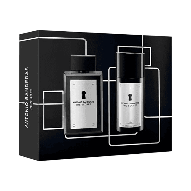 Kit Antonio Banderas The Secret Eau de Toilette 100ml + Desodorante Spray 150ml