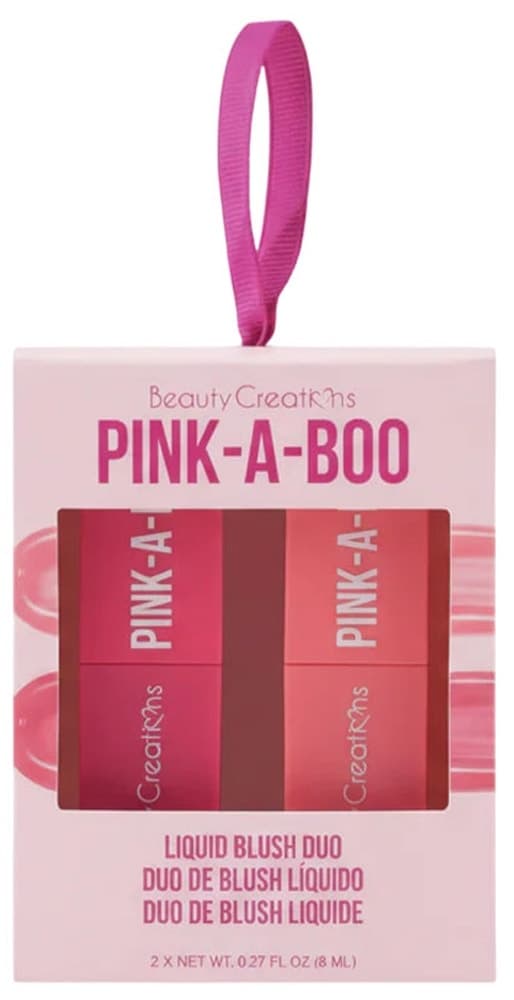 Kit Blush Líquido Beauty Creations Pink-A-Boo | Pab-Lbd (2 Cores de 8mL)