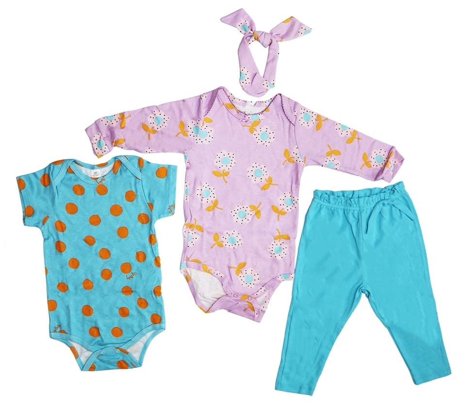 Kit Body Manga Longa Feminino Up Baby 44248 - Flo8