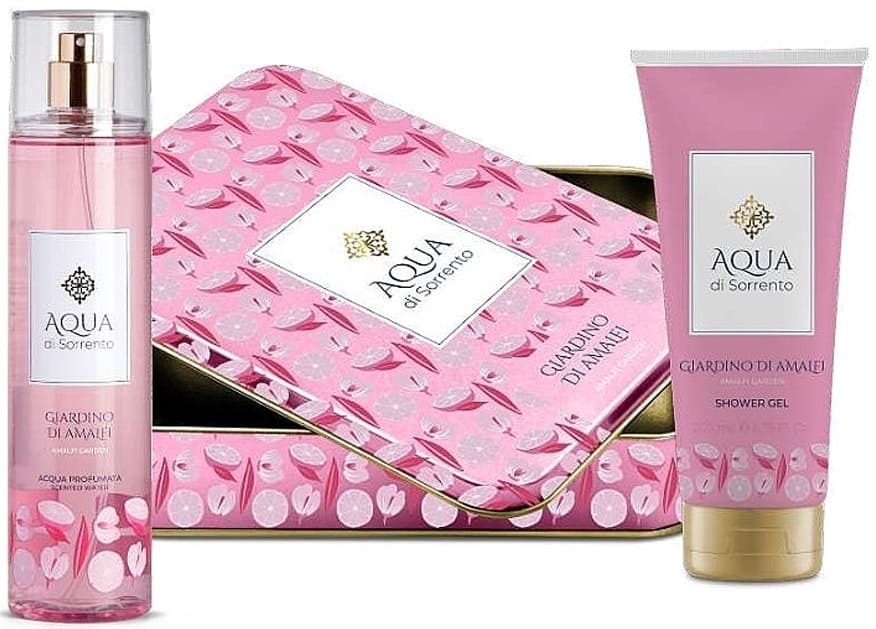 Kit Body Mist Aqua Di Sorrento Giardino Di Amalfi 245mL + Gel de Banho 200mL