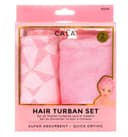 Kit Cala Hair Turbant - Geometric/Pink