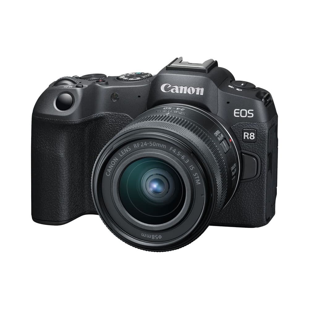 Kit Câmera Canon Eos R8 com Lente 24-50MM F/4.5-6.3 Is Stm