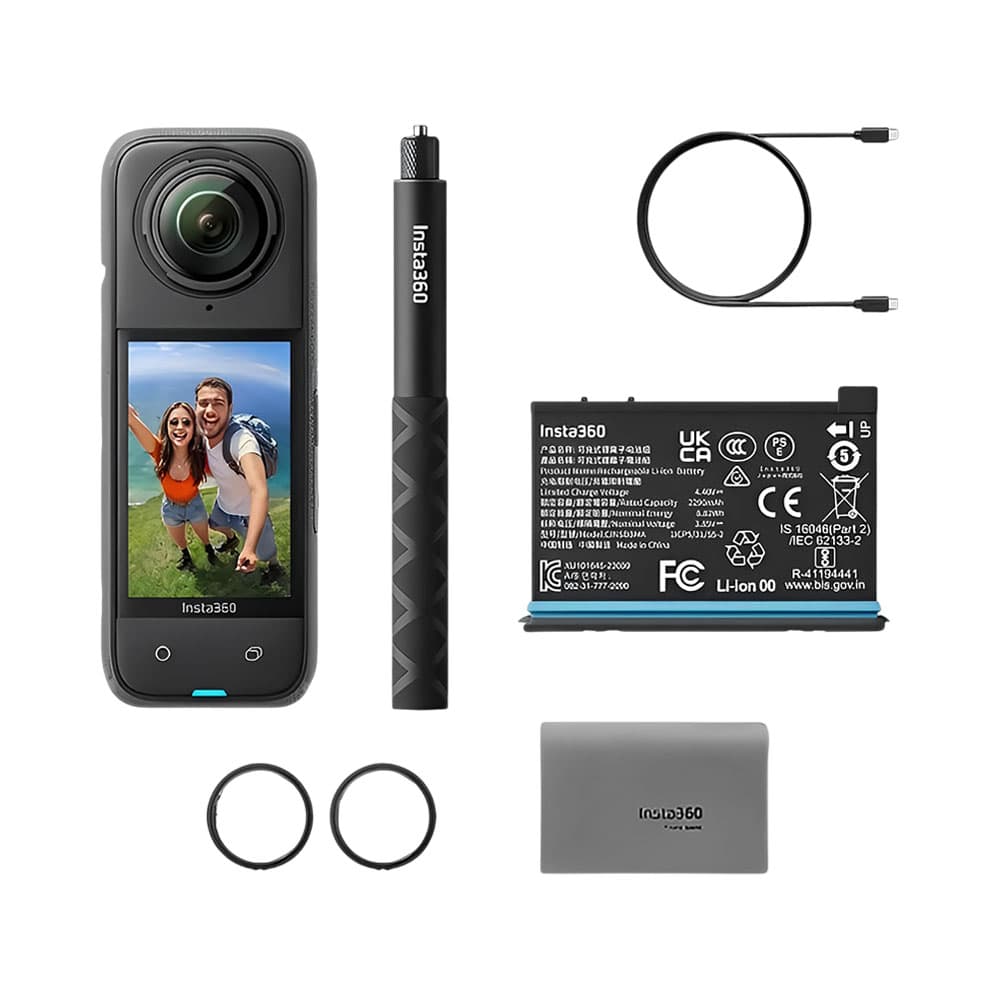 Kit Câmera de Ação Insta360 X4 Starter Bundle