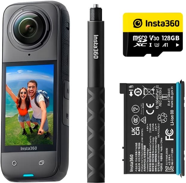 Kit Câmera de Ação Insta360 X4 Adventure Bundle