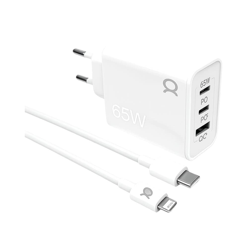 Cabo para iPhone A Gold 65W