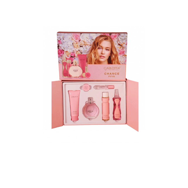 Kit Carlotta Chance Pink 6 Peças