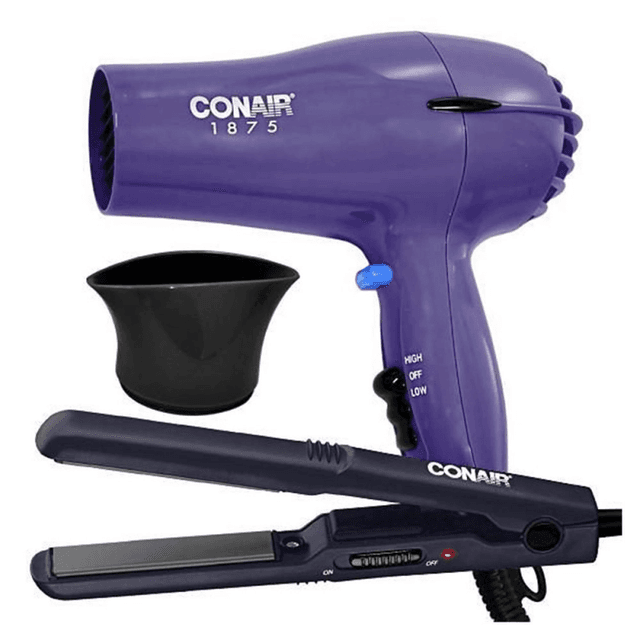 Kit Chapinha e Secador Conair 247CS80NAL 110V Violeta