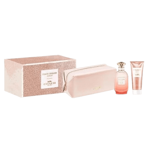 Kit Coach Dreams Sunset 90ml Eau de Parfum e Loção Corporal 100ml e Nécessaire