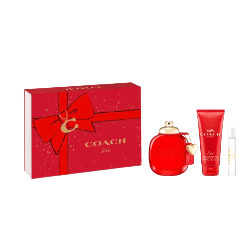 Kit Coach Love Eau de Parfum 90ml + 7.5ml + Loção Corporal 100ml