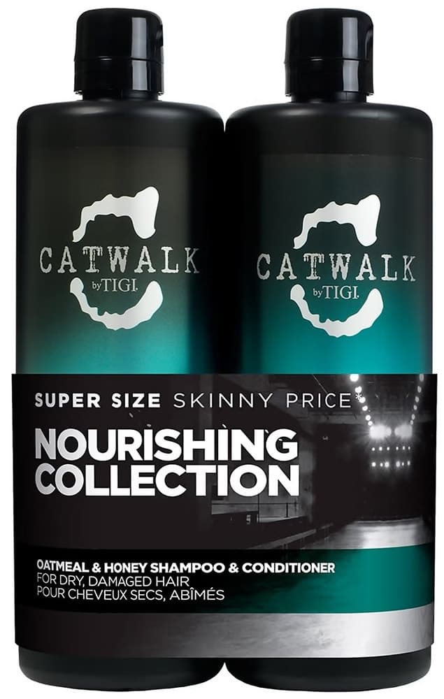 Kit Condicionador + Shampoo Tigi Catwalk Nourishing Collection 2 de 750mL