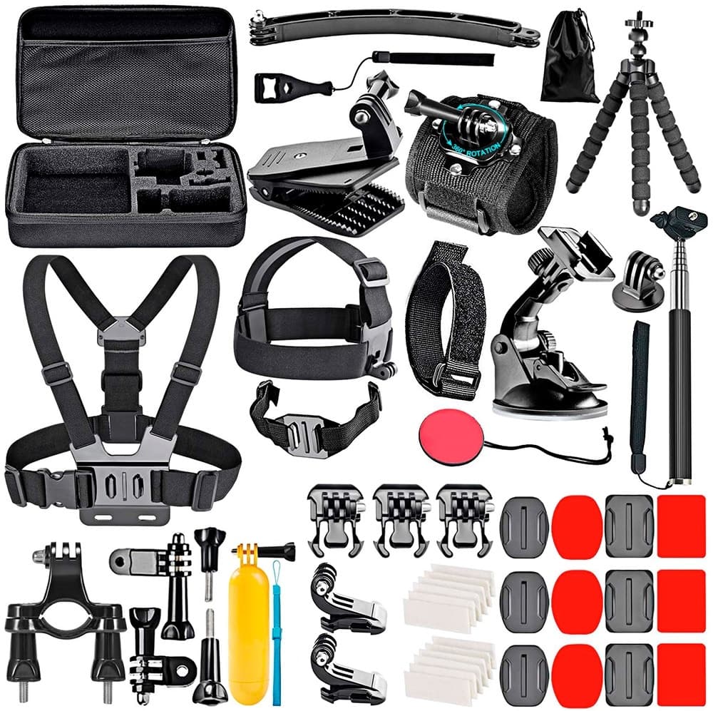 Kit de Acessórios para Câmera 4LIFE FL50 Sport (Kit com 50)