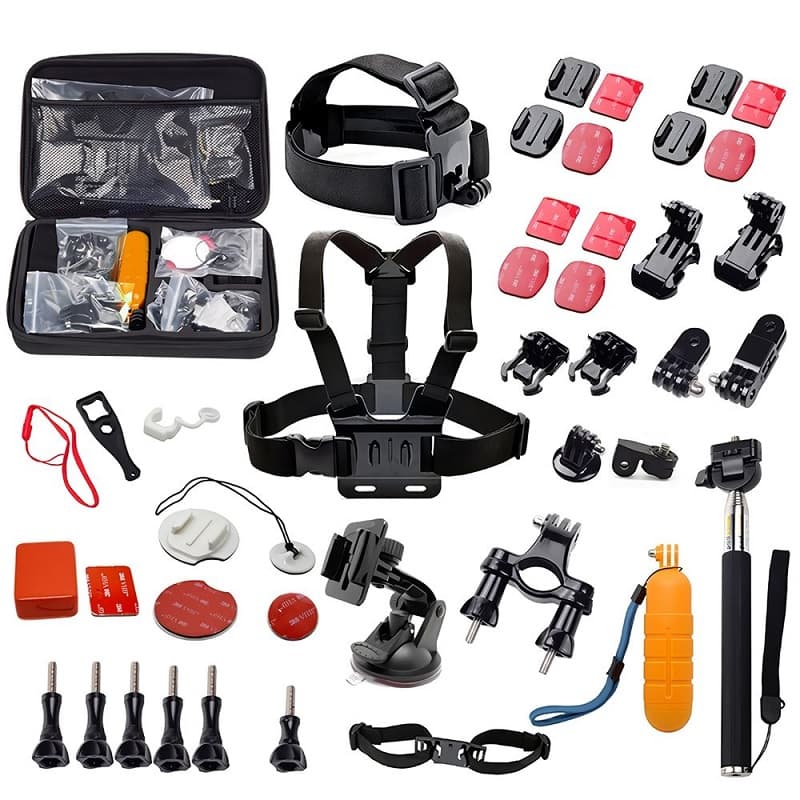 Kit de Acessórios Quanta Qtsca601 para Câmera de Ação