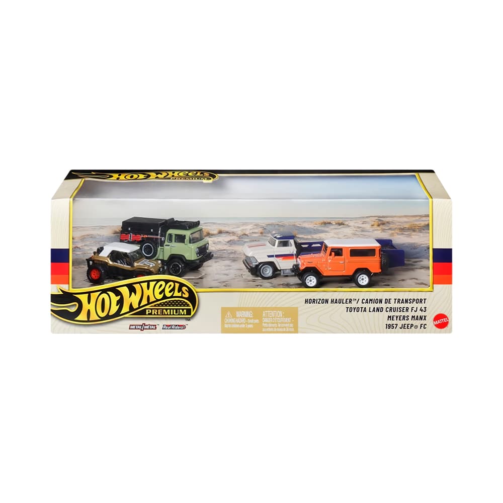 Kit de Autos de Colección Mattel Hot Wheels Premium Real Riders Gmh39