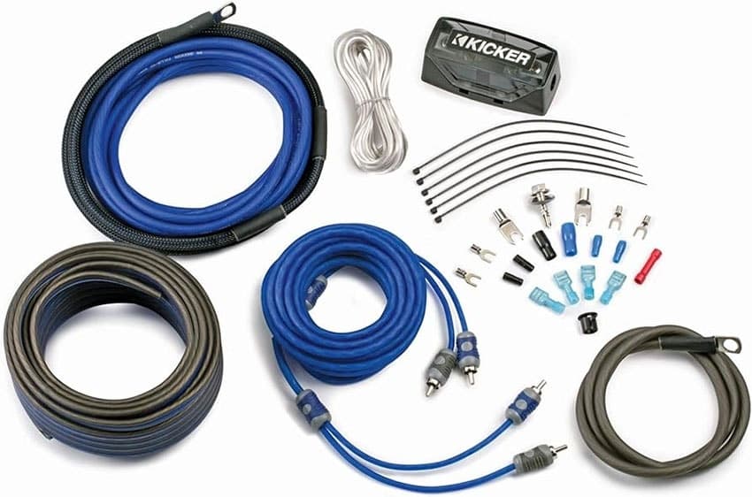 Kit de Cabos para Amplificador 1500W Kicker 46Ck4