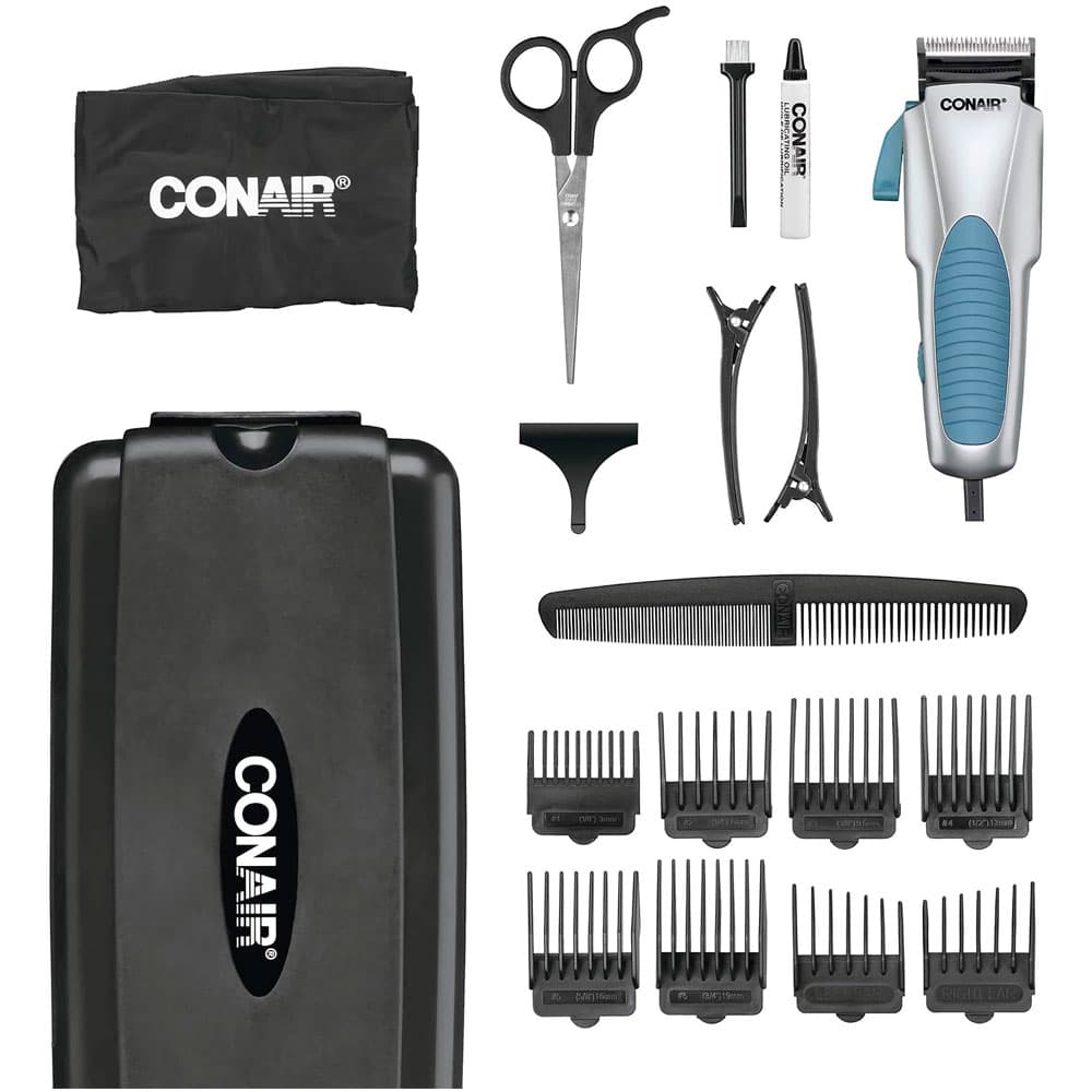 Kit de Corte de Cabelo Conair HC244NGBV com 18 Peças