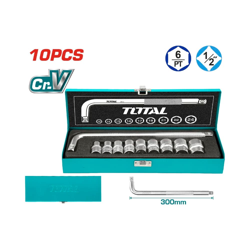 Kit de Dados Socket Thtl121101 10 Peças