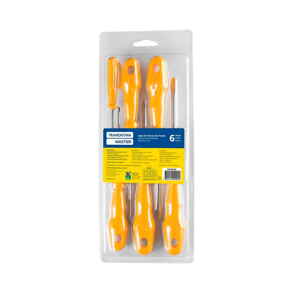 Kit de Ferramentas Tramontina 6 Peças