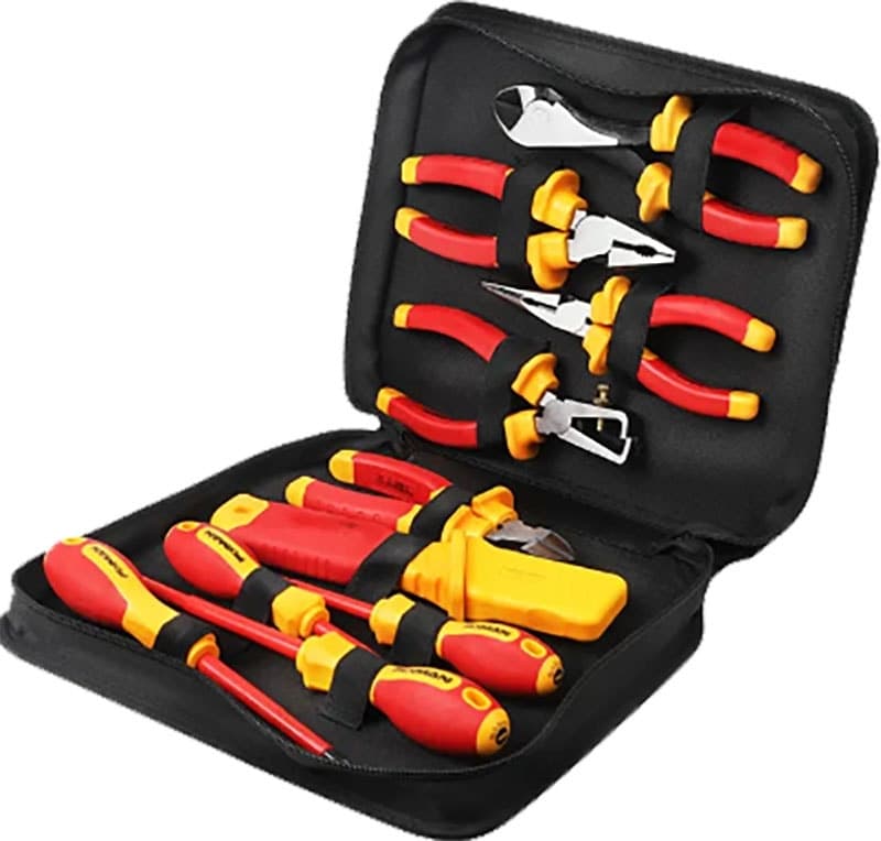 Kit de Ferramentas Isoladas Fixman Vde Ct10 (10 Peças)