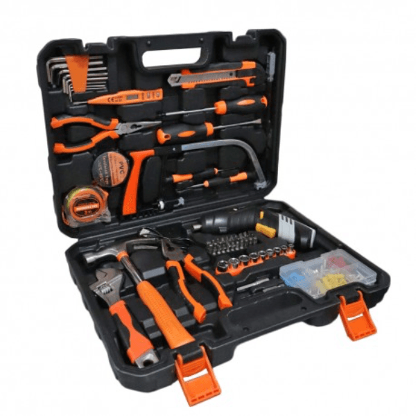 Kit de Ferramentas Tucano TC-139A Parafusadeira Com 139 Pecas - Laranja/Preto