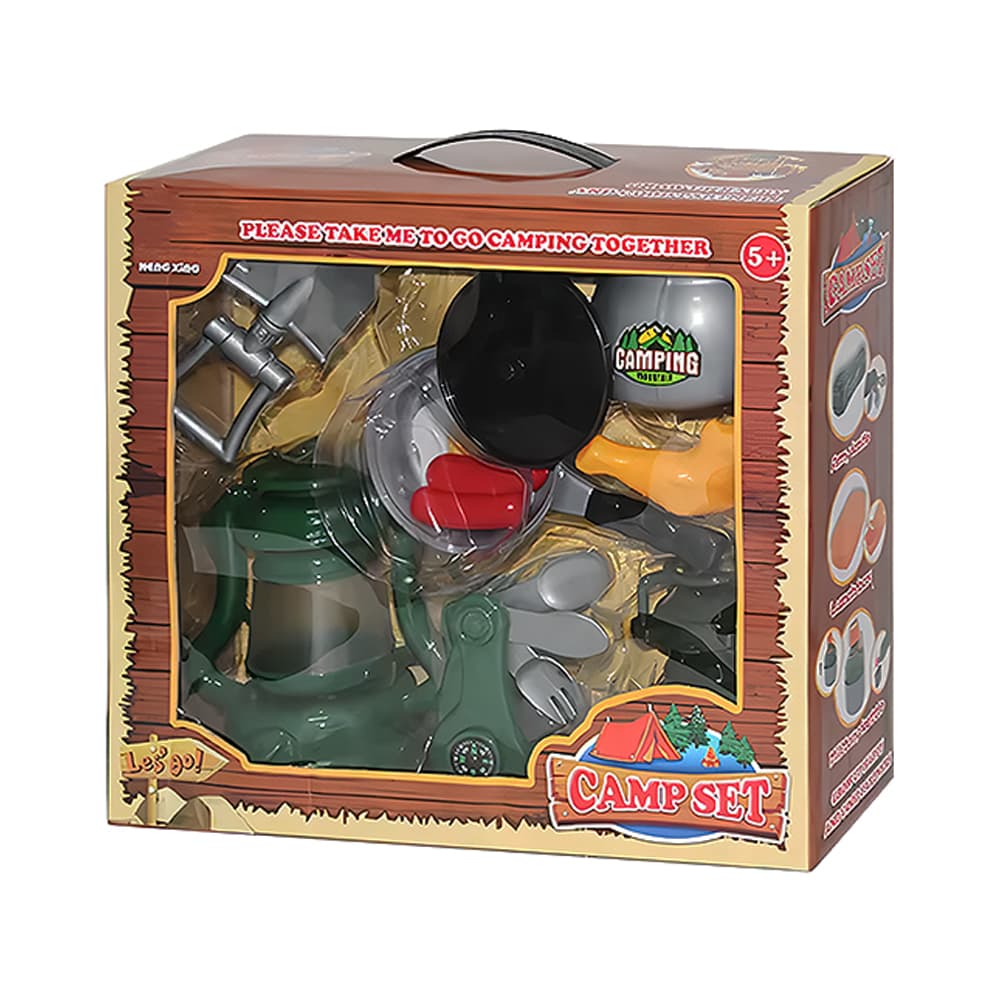 Kit de Jogo de Acampamento Rodeo 9 Peças