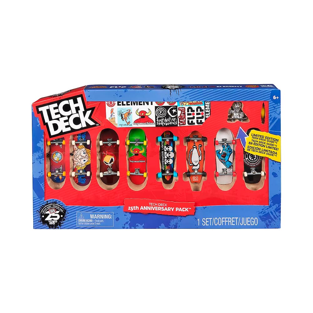 Kit de Jogo Tech Deck 25TH Anniversary Pack 6067138