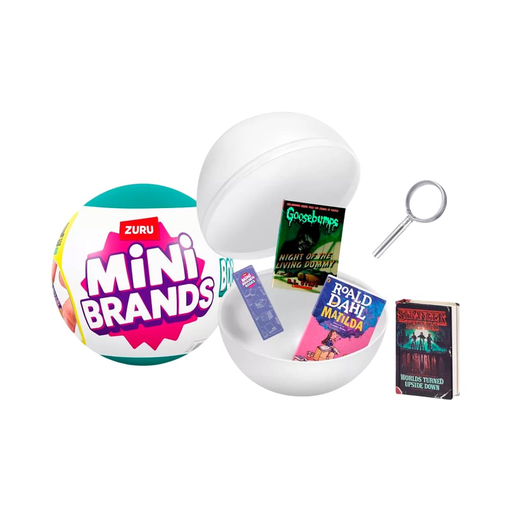 Kit de Jogo Zuru Mini Brands Books Série 1