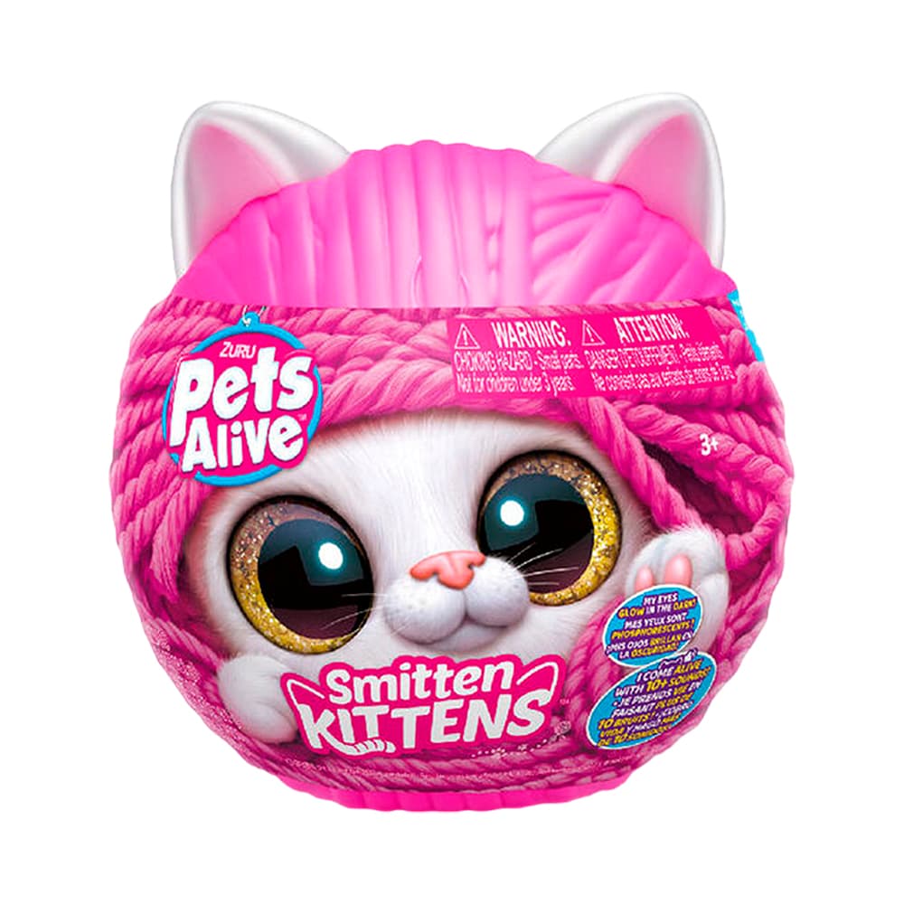 Kit de Brinquedo Zuru Pets Alive Smitten Kittens Surprises