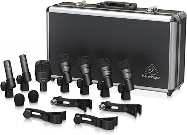 Kit de Microfones para Bateria Behringer Bc1200 7 Peças