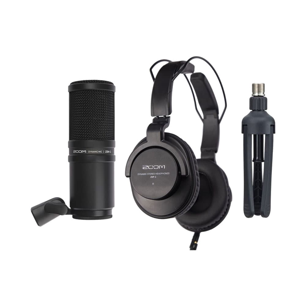 Kit de Microfone Zoom Zdm-1 Podcast