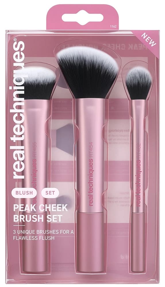 Kit de Pincéis Real Techniques Peak Cheek | Rt454 (3 Peças)