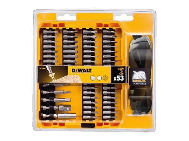 Kit de Pontas Dewalt 53 Peças Dt71550-Qz