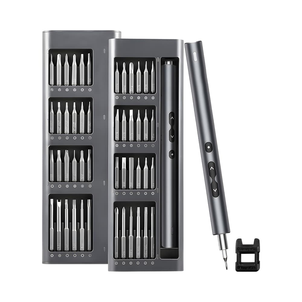 Kit de Brocas com Chave de Fenda Elétrica de Precisão Satellite A-Ks63 63 Peças