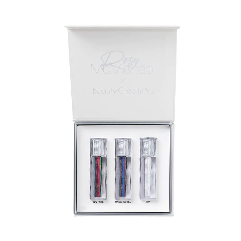 Kit de Sombras Líquidas Beauty Creations Rosy McMichael The Liquid Chroma Trio
