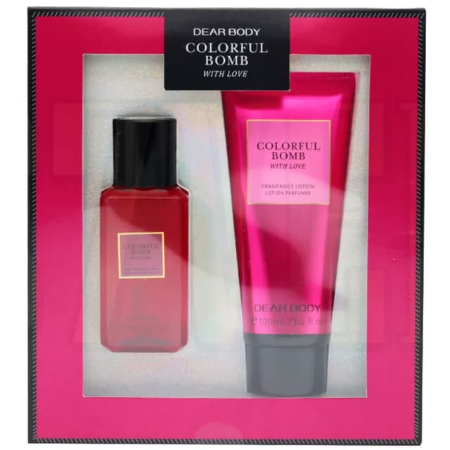 Body Mist Dear Body Colorful Bomb With Love 75ml