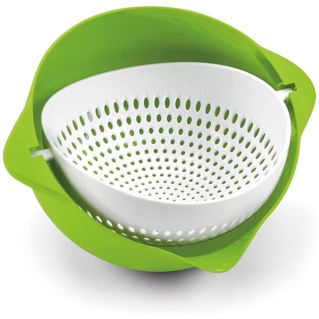 Kit Escorredor de Alimentos Cuisinart Ctg-00-Scldc 2 Em 1 Cesta Giratória 5L
