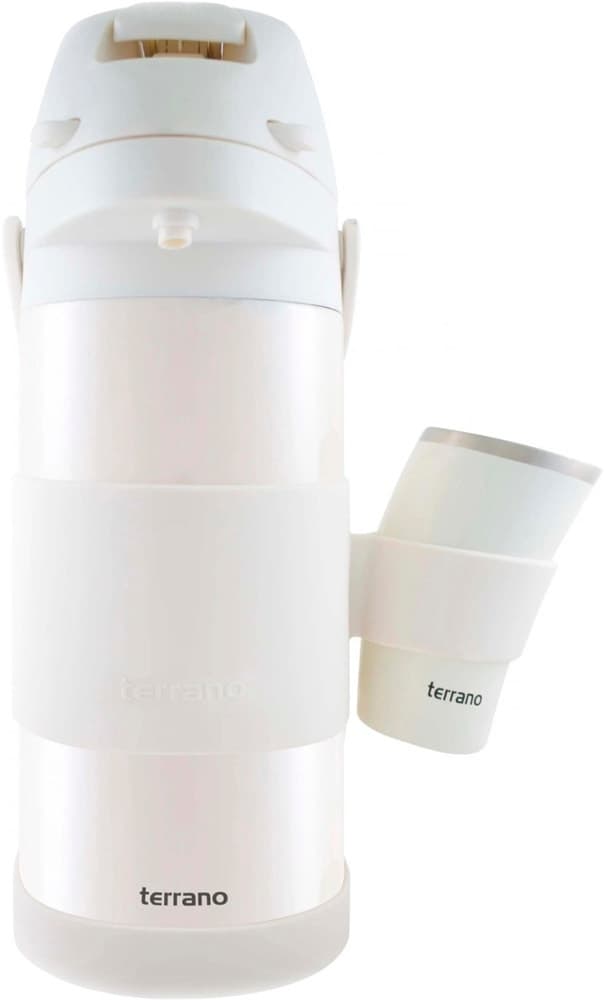Garrafa Térmica Terrano 1.9L - Branco Metalizado
