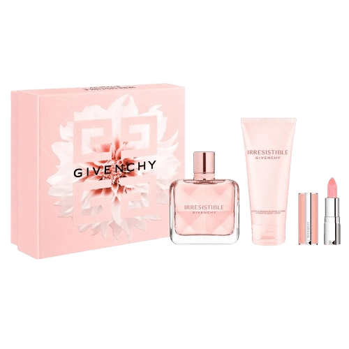Kit Givenchy Irresistible Eau de Parfum 50ml + Body Lotion 75ml + Batom