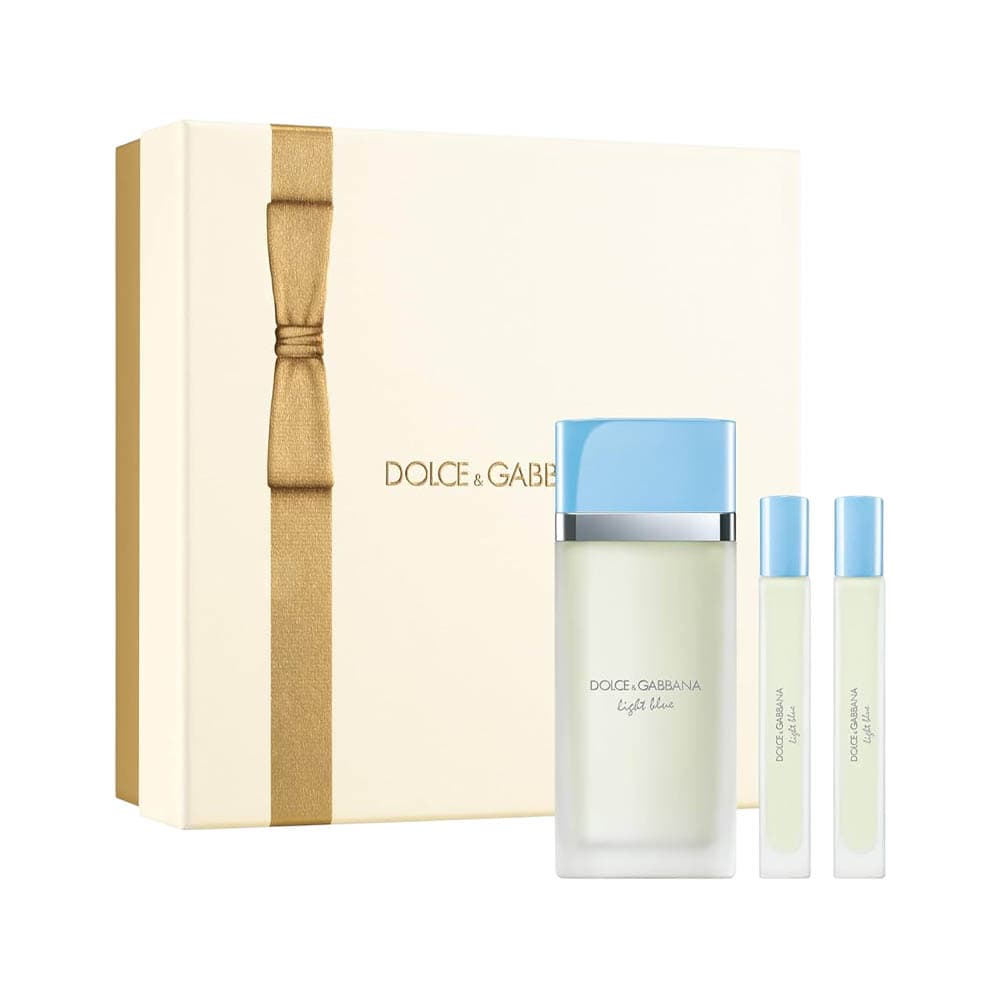 Kit D&G Light Blue Women Eau de Toilette 3 Peças