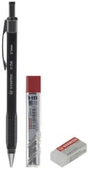 Anúncio: Kit Lapiseira e Borracha Stabilo 0.5 mm 3135N Preto