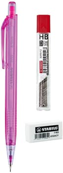 Anúncio: Kit Lapiseira e Borracha Stabilo 0.5 mm 3555